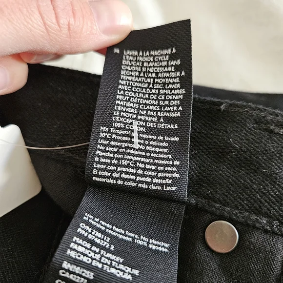 COS Women 100% Cotton Jeans Size 27 - Picture 8 of 10